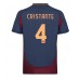 Maillot de foot AS Roma Bryan Cristante #4 Troisième vêtements 2024-25 Manches Courtes